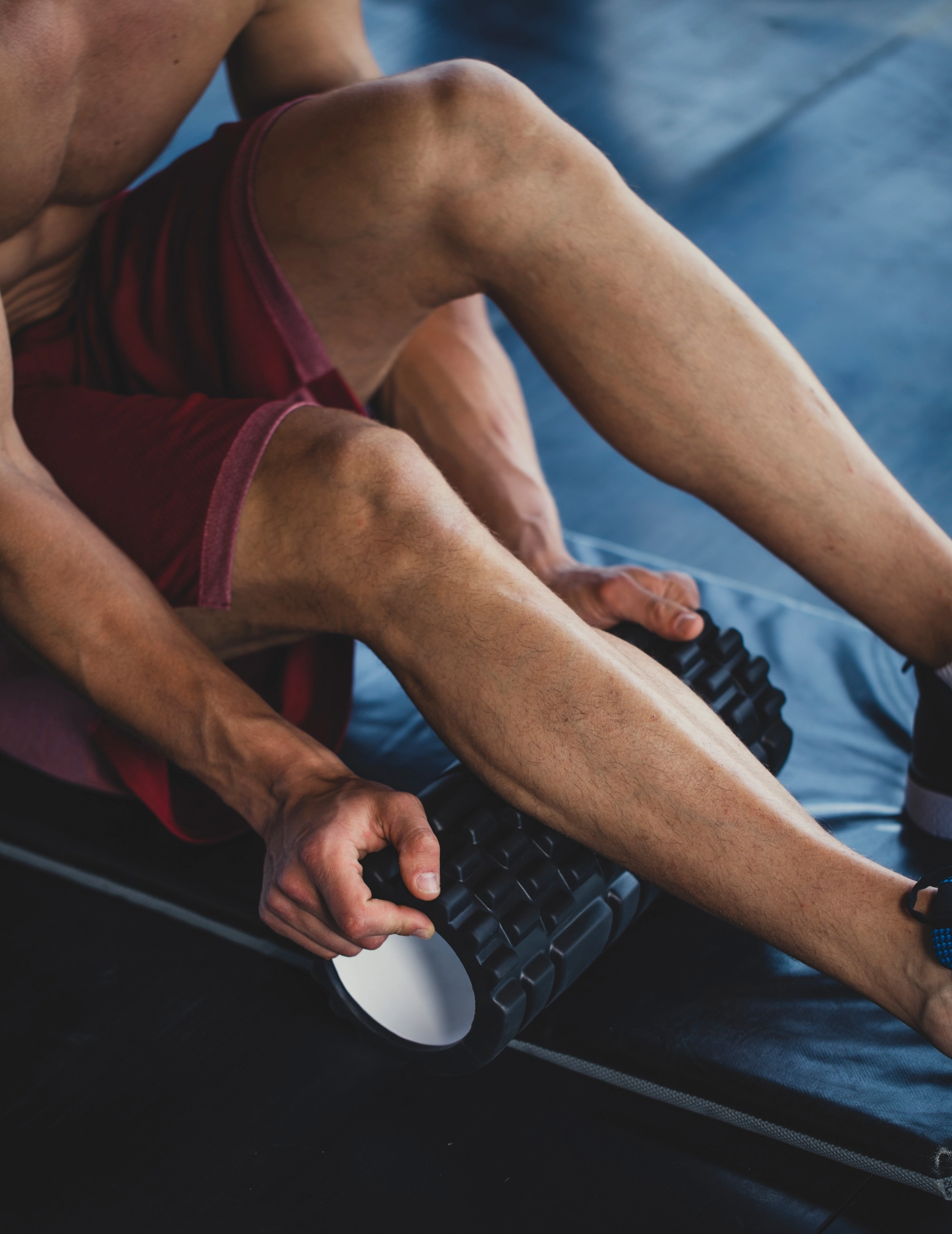 Training mit Faszienrolle zur Regeneration